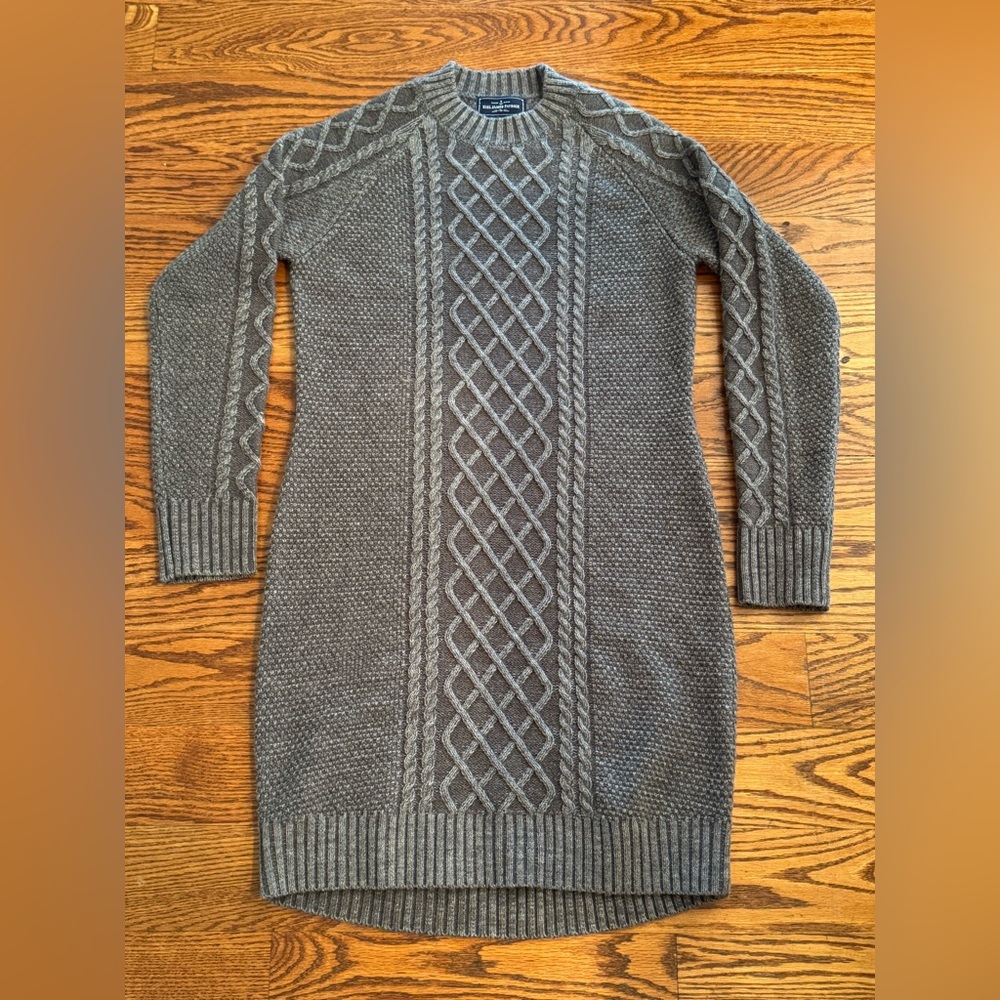Medium Kiel James Patrick Gray Sweater Dress